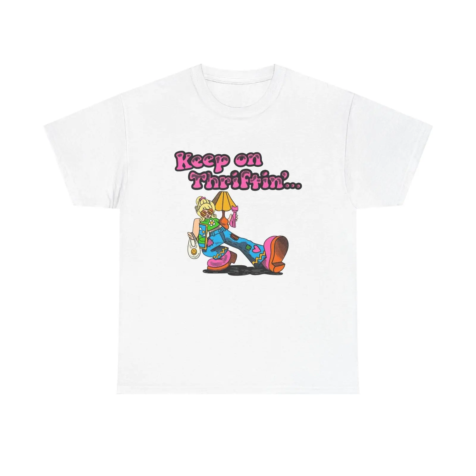 Vintage Fashion Thrift - Keep On Thrifting Funny T Shirt