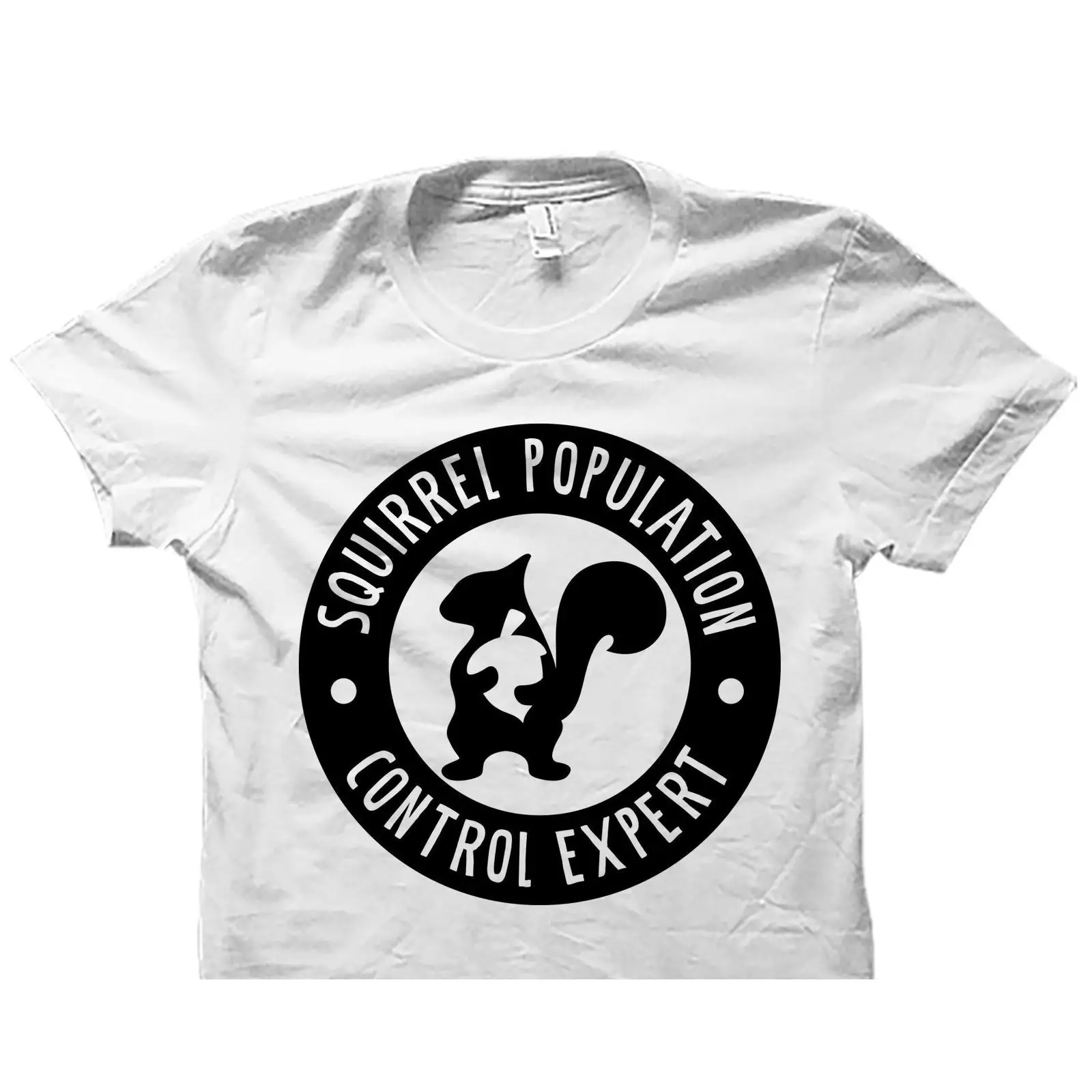 Vintage Fashion Expert - Squirrel Population Control Expert Funny T