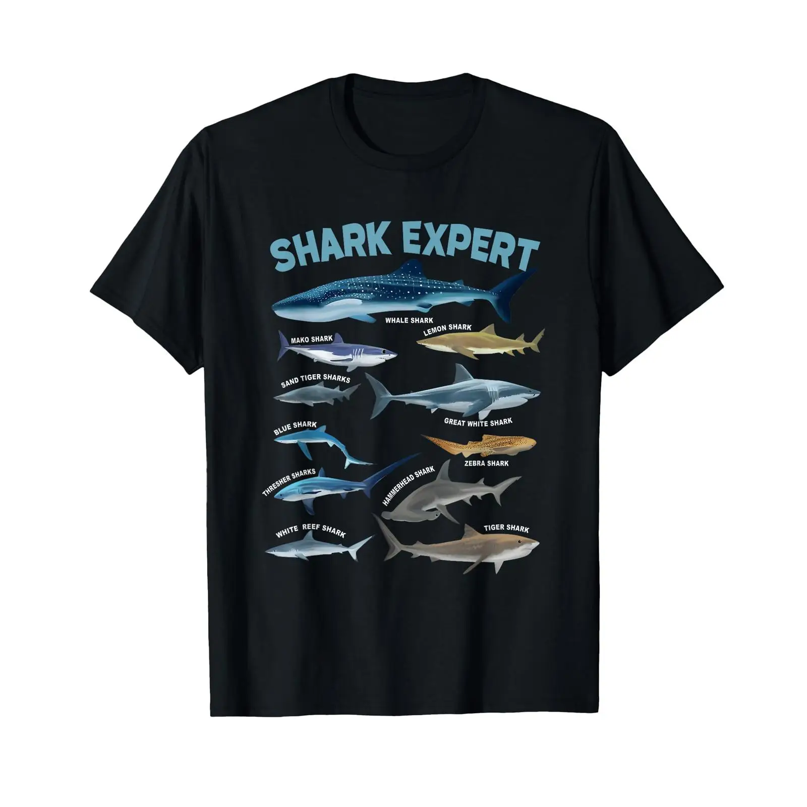 Vintage Fashion Expert - Shark Expert Guide Featuring 12 Species