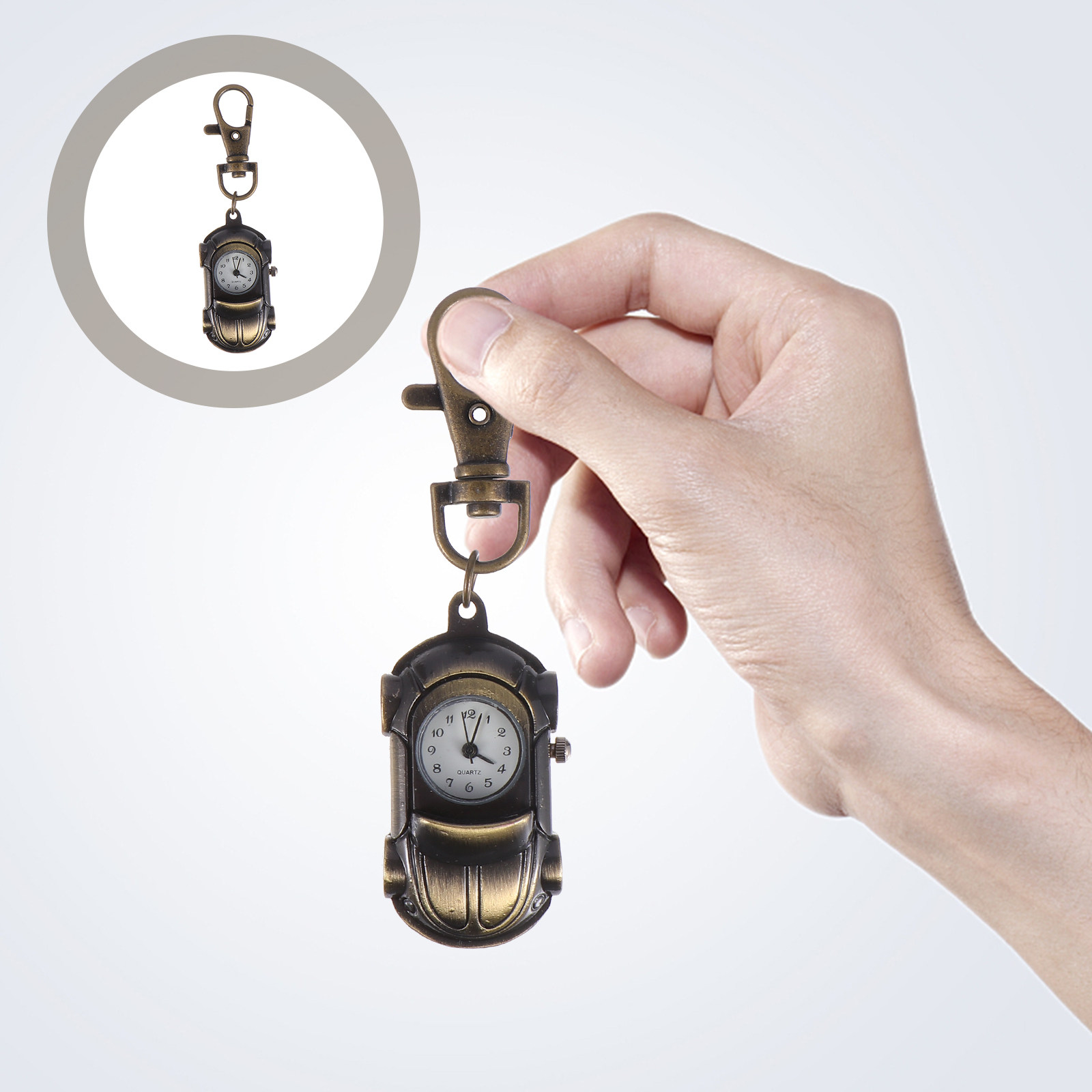 Vintage Fashion Ideas - 1Pcs Car Shaped Vintage Pocket Watch