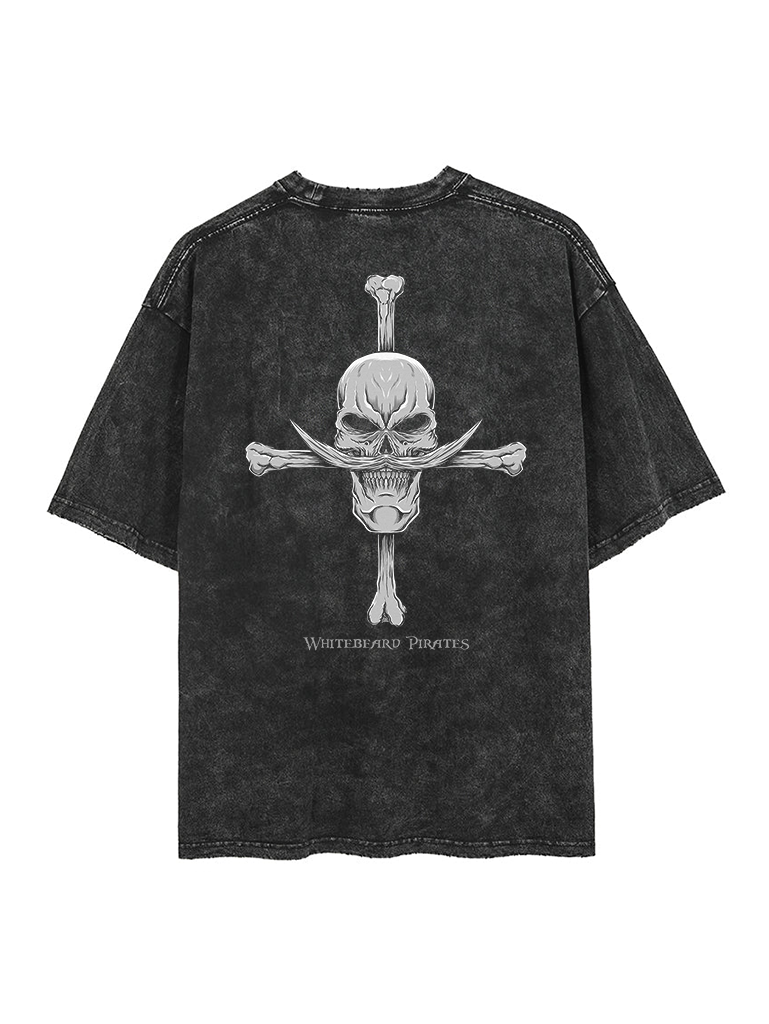 Fashion Y Vintage - One Piece Vintage Whitebeard Pirates Graphic