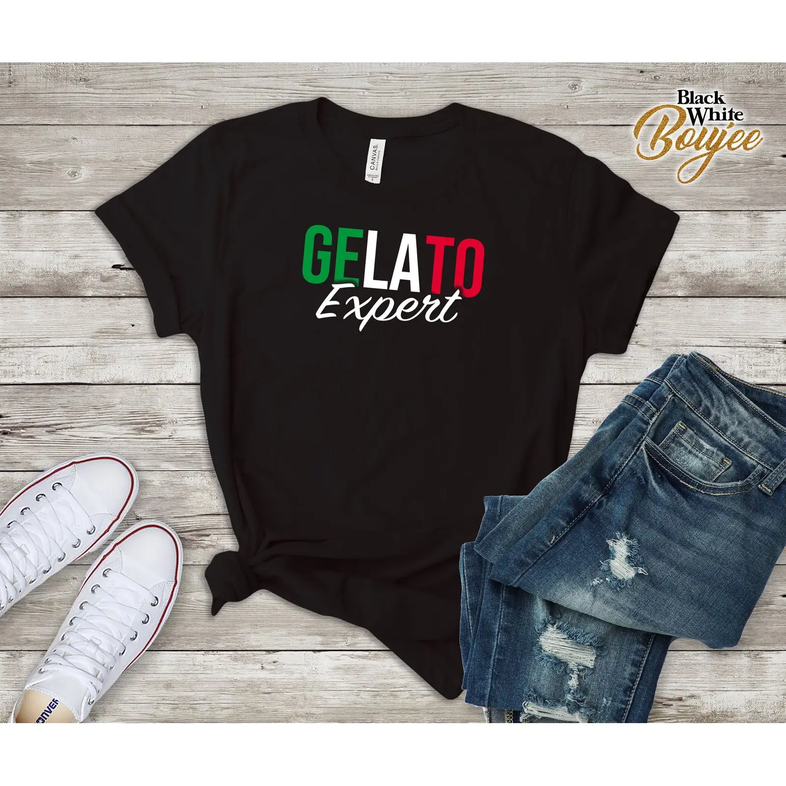 Vintage Fashion Expert - GELATO Ice Cream Expert T Shirt