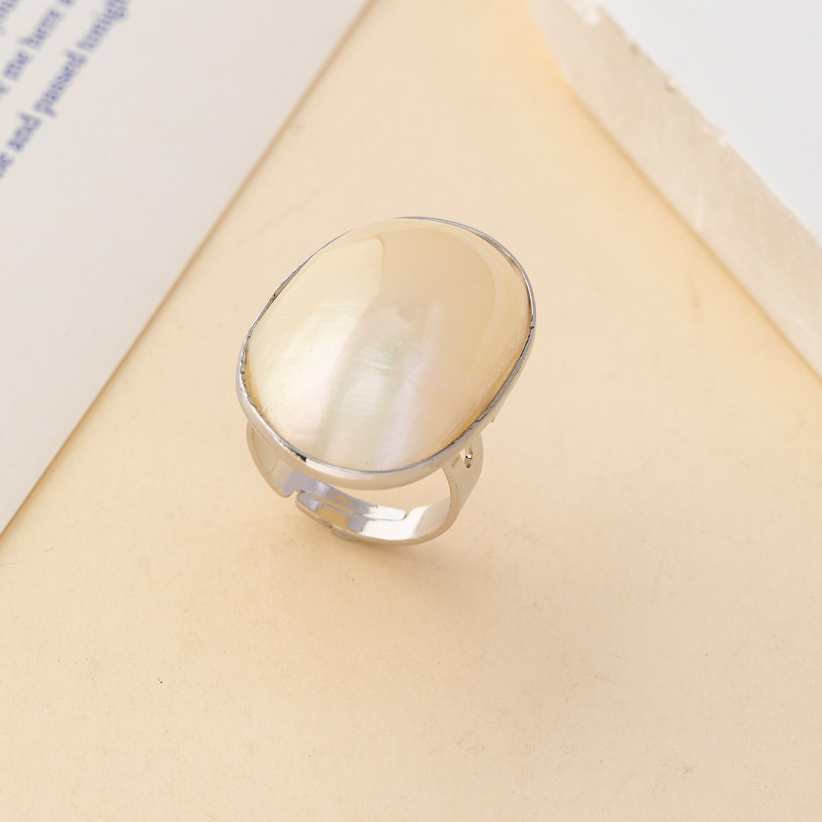 Vintage Chunky Shell Rings for - Vintage Fashion Outlet ulasan dan harga