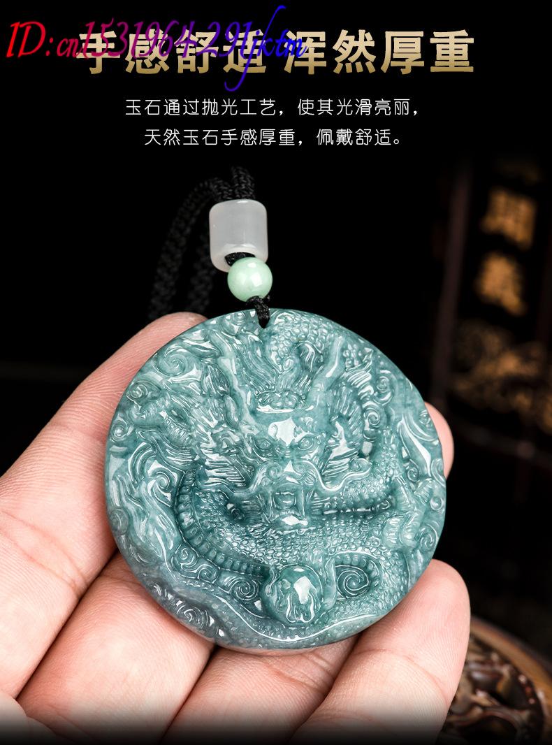 Burmese Jadeite Dragon Pendant - Vintage Fashion Accessories ulasan dan harga
