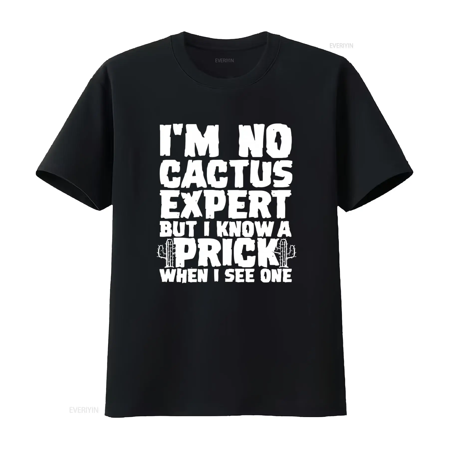 I'M NO CACTUS EXPERT Funny T S - Vintage Fashion Expert ulasan dan harga