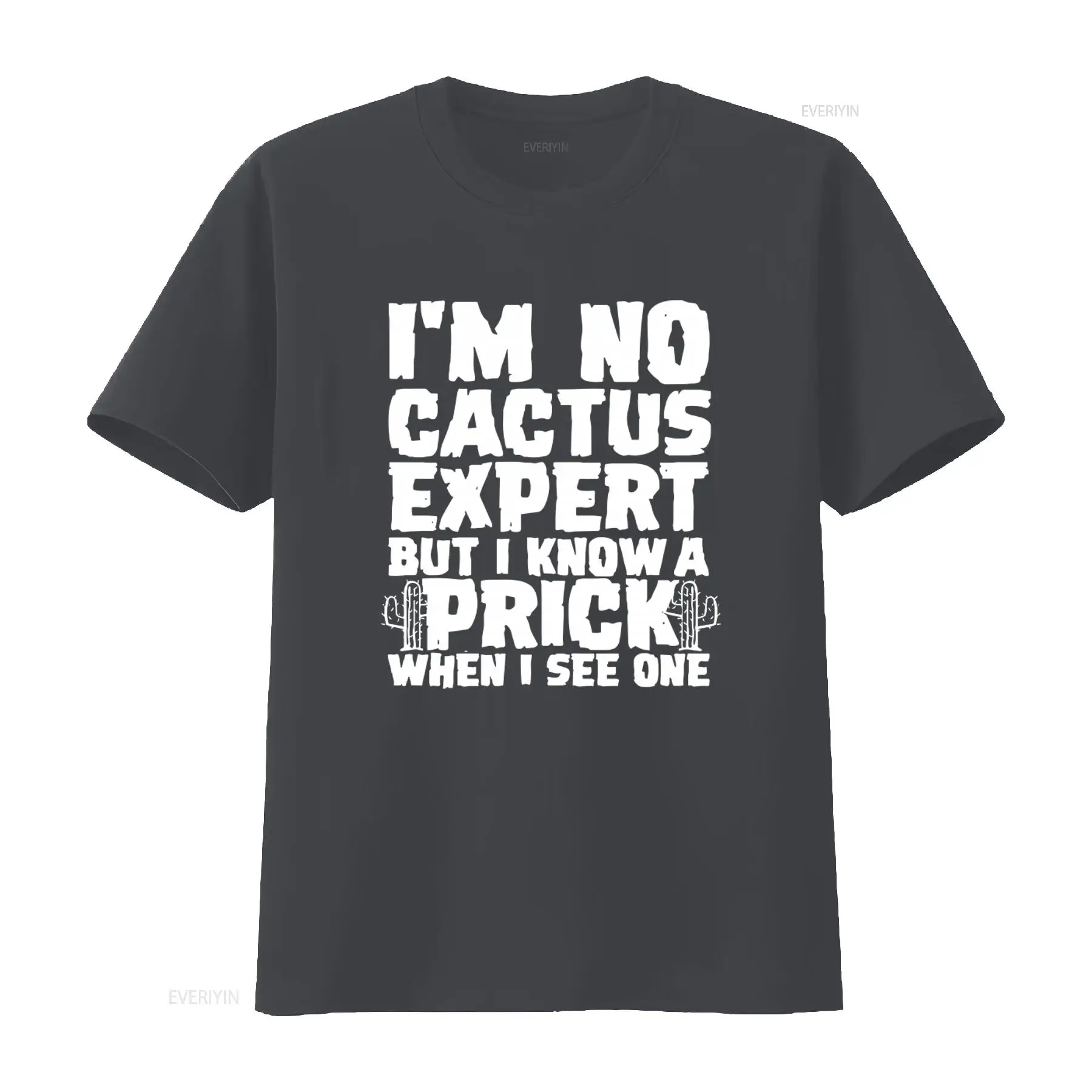 I'M NO CACTUS EXPERT Funny T S - Vintage Fashion Expert ulasan dan harga