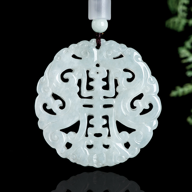 Burmese Jadeite Dragon Pendant - Vintage Fashion Accessories ulasan dan harga