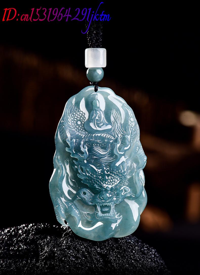 Natural Burmese Jadeite Dragon - Vintage Fashion Accessories ulasan dan harga
