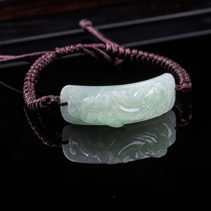 Burmese Jadeite Pixiu Bracelet - Vintage Fashion Accessories ulasan dan harga
