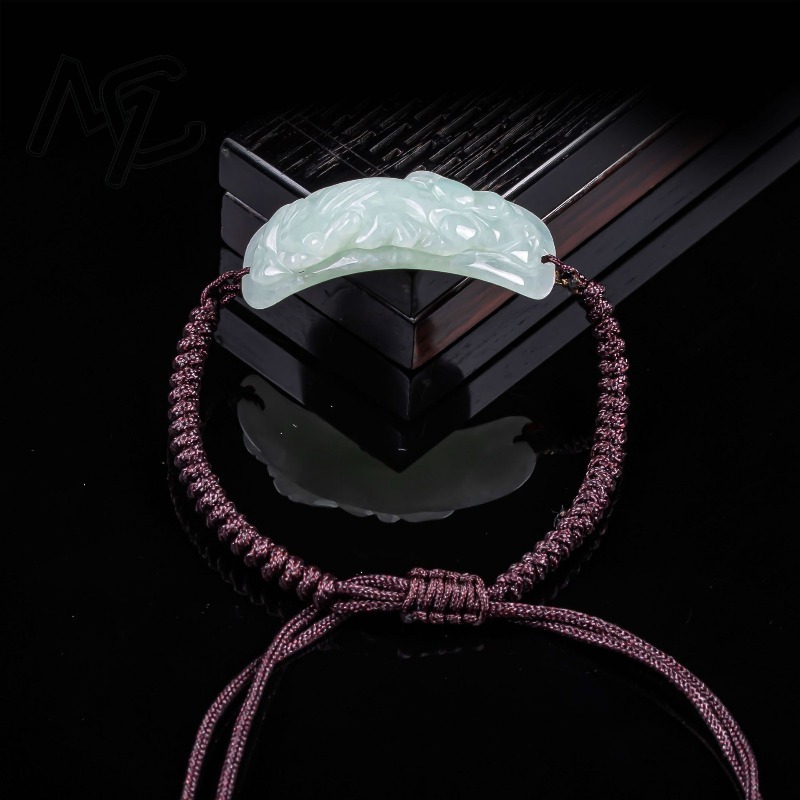 Burmese Jadeite Pixiu Bracelet - Vintage Fashion Accessories ulasan dan harga