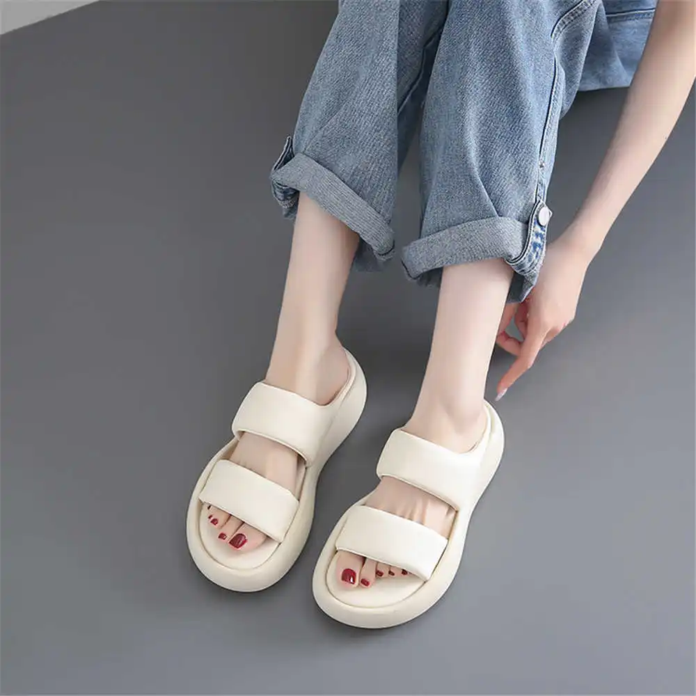 Size 39 Strips Summer Shoes Sa - Vintage Fashion Outlet ulasan dan harga