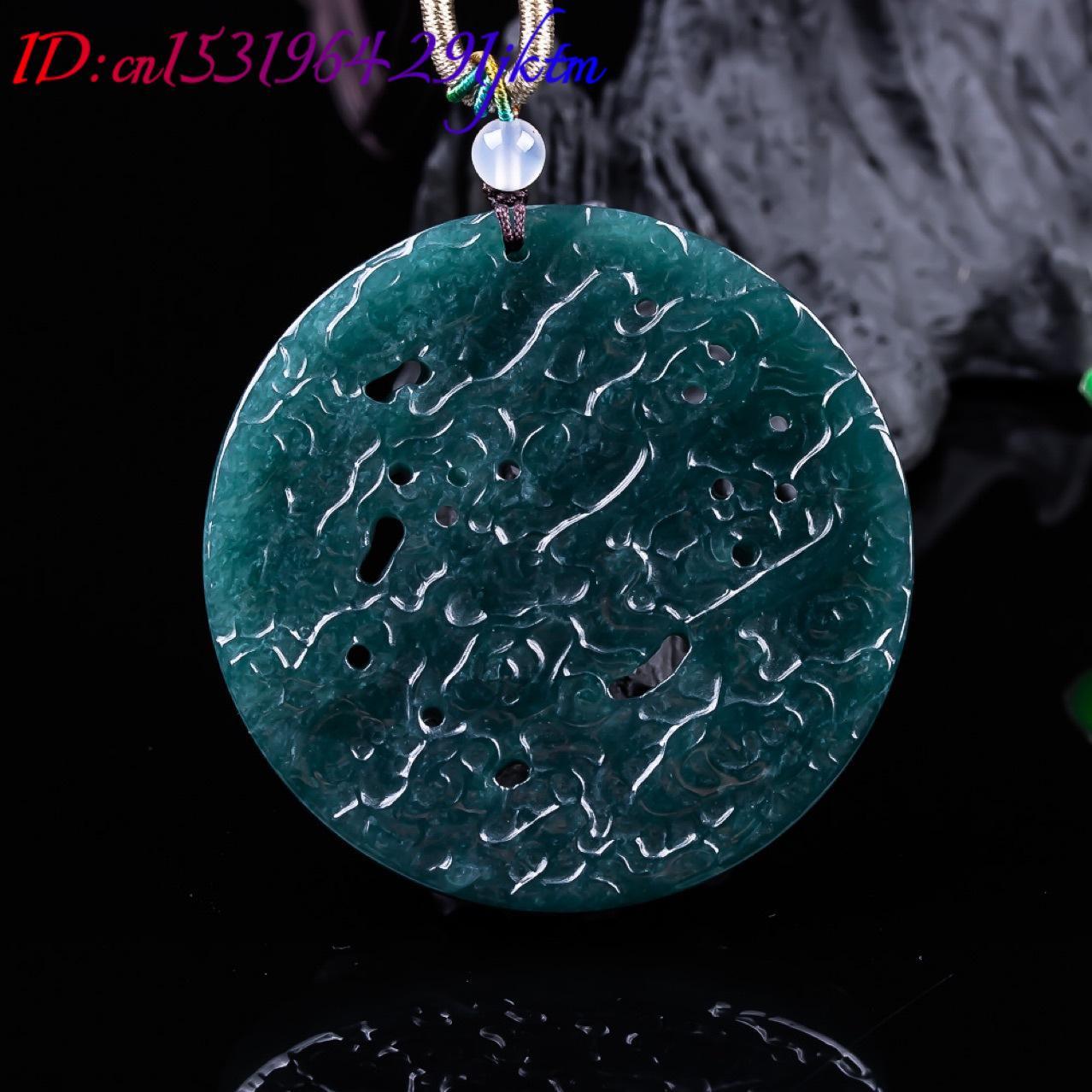 Burmese Jadeite Dragon Pendant - Vintage Fashion Accessories ulasan dan harga