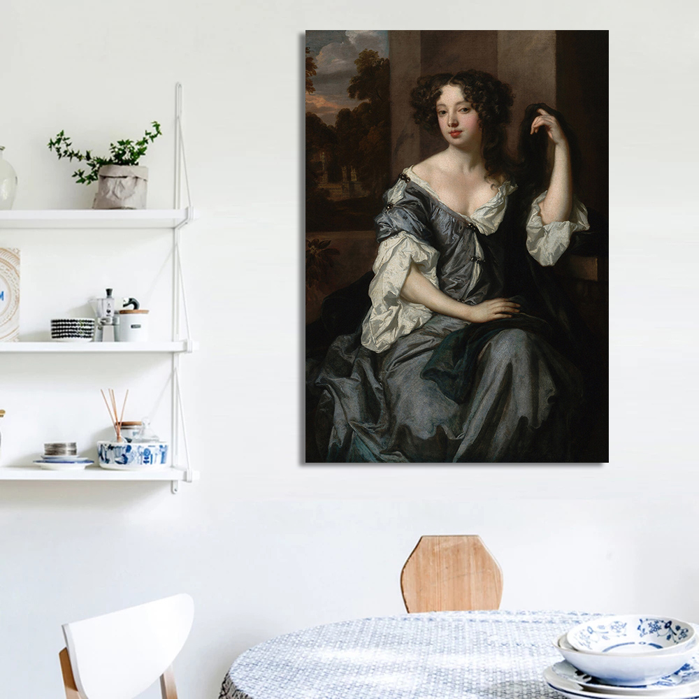 Renaissance Women Portrait Pos - Vintage Fashion Illustration ulasan dan harga