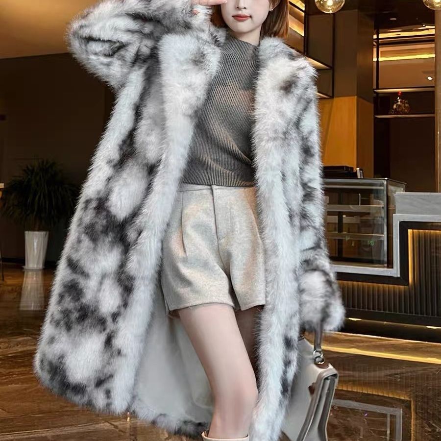 Luxury High-quality Fur Coat W - Vintage Trench Coat ulasan dan harga