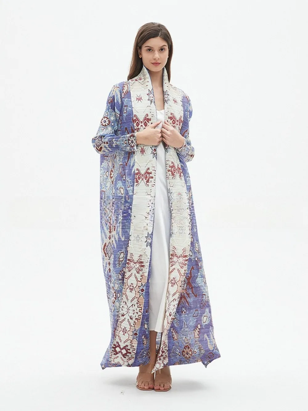 Miyake Pleated Abaya Vintage P - Vintage Trench Coat ulasan dan harga