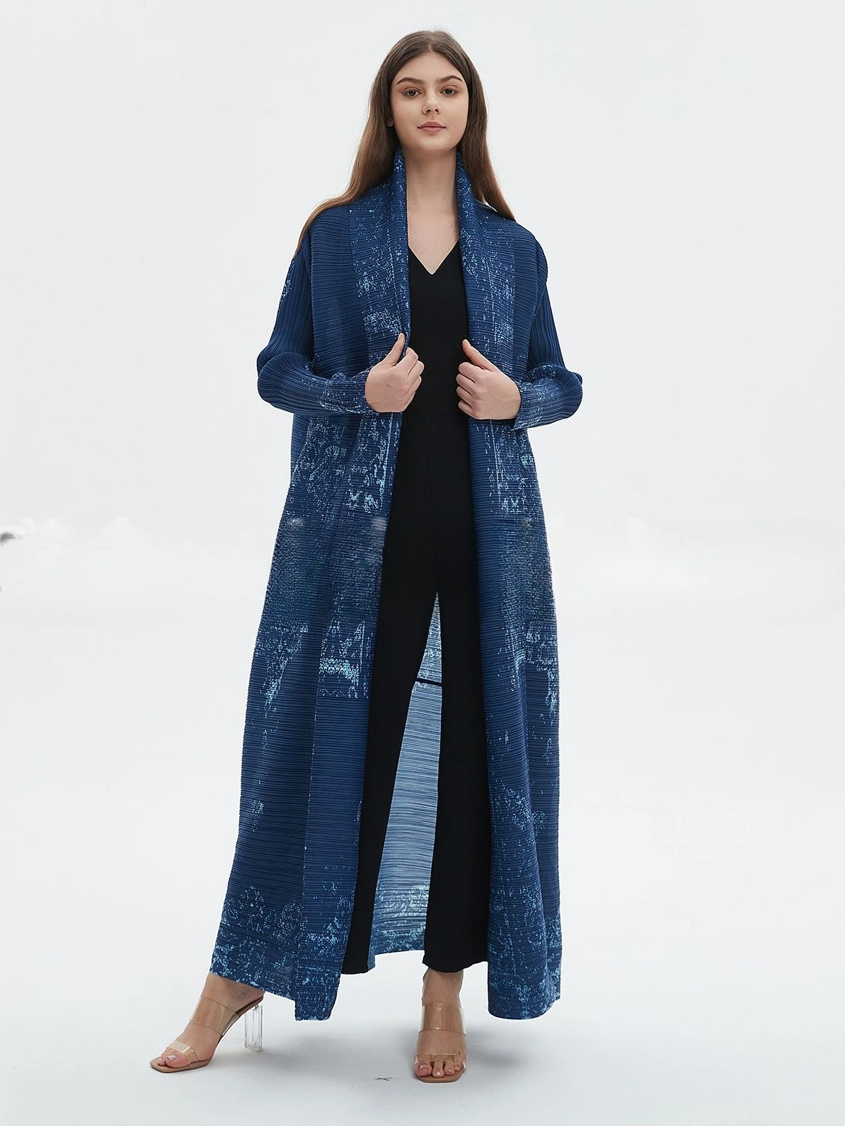 Miyake Pleated Abaya Vintage P - Vintage Trench Coat ulasan dan harga