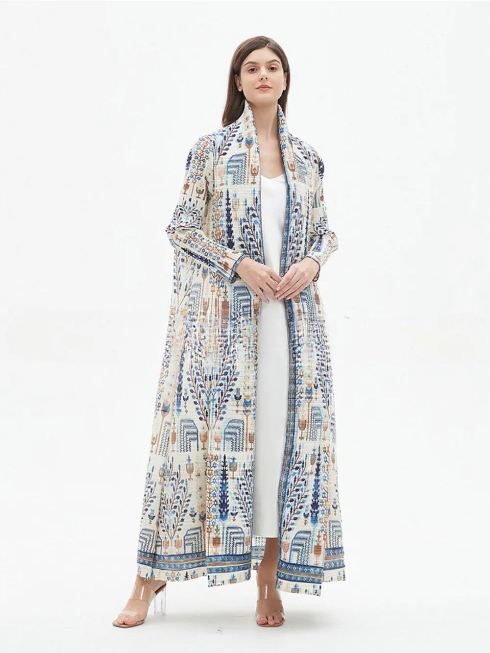 Miyake Pleated Abaya Vintage P - Vintage Trench Coat ulasan dan harga