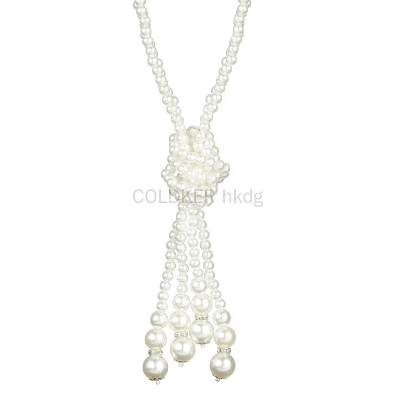 1920s Pearls Necklace Fashion  - Vintage Fashion Accessories ulasan dan harga