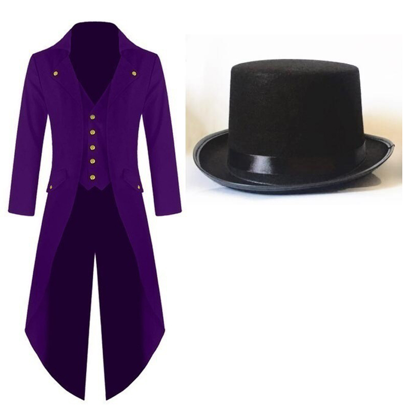 Plus Size 5XL Mens Medieval St - Vintage Trench Coat ulasan dan harga