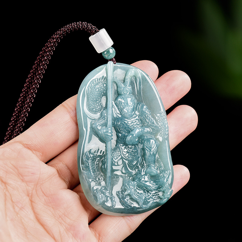 Burmese Jadeite Monkey King Pe - Vintage Fashion Accessories ulasan dan harga