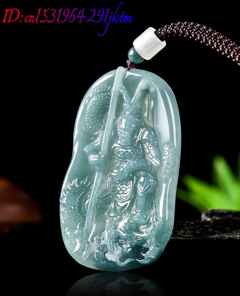 Burmese Jadeite Monkey King Pe - Vintage Fashion Accessories ulasan dan harga